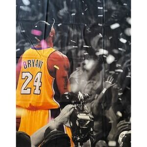 Kobe Bryant Wall Tapestry Nylon 60x51 Inches with Wall Hanging  Kit NBA Shaq TNT
